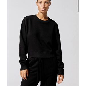 CARBON38 French Terry Crew Neck Sweatshirt Sz Medium NWT